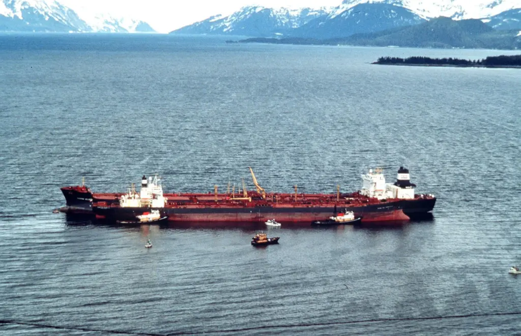 Exxon Valdez’ grounding in Prince William Sound, Alaska, in 1989, changed tanker design worldwide (source: US Coast Guard)