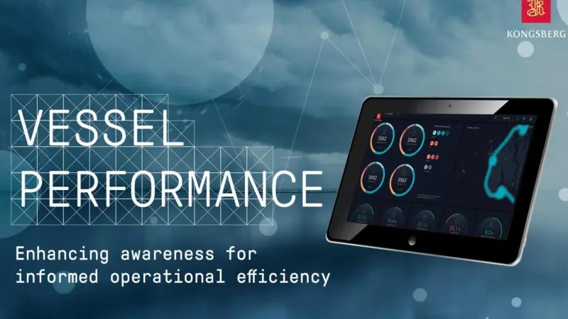 Kongsberg has released a new application to help owners improve performance Credit: Kongsberg
