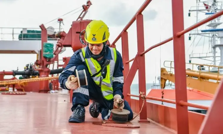 Wilhelmsen has delivered 3d printed scupper plugs to ‘Berge Mafadi’ Credit: Wilhelmsen