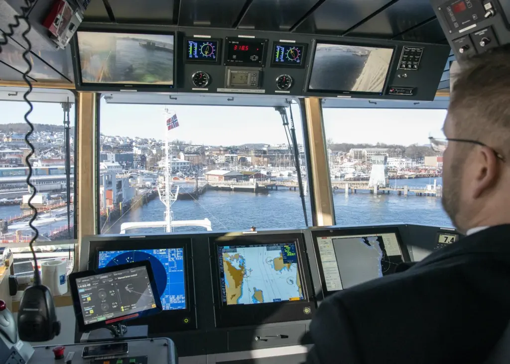 The 'Bastø Fosen VI' Credit: Kongsberg