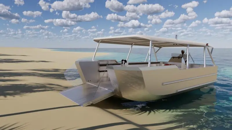 Damen is supplying two ferries to the Zanzibar government Credit: Damen Shipyards