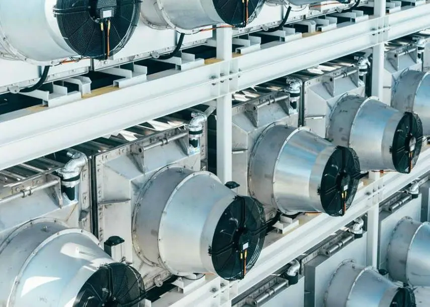 CIMAC noted investments in zero carbon energy sources were required soon due to the length of a vessel's operational life. (Picture of carbon air capture, credit: Climeworks)