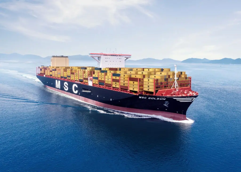 MSC is trialling a new thermal camera based fire detection system aboard the MSC Febe, a sistership of the MSC Gulsun (pictured).