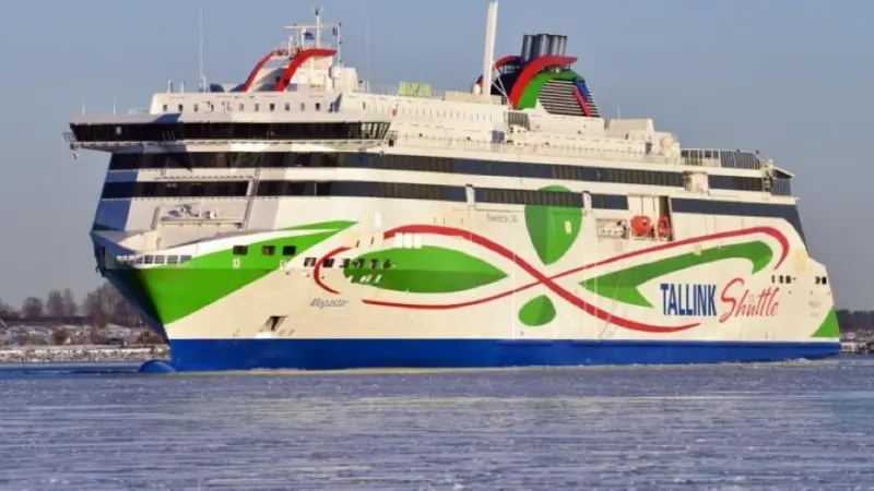 Tallink' Group's existing LNG-fuelled ferry, Megastar’ (Picture courtesy of Høglund)