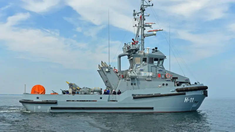 New tugs for the Polish Navy are fitted with Schottel Rudderpropellers Credit: Schottel