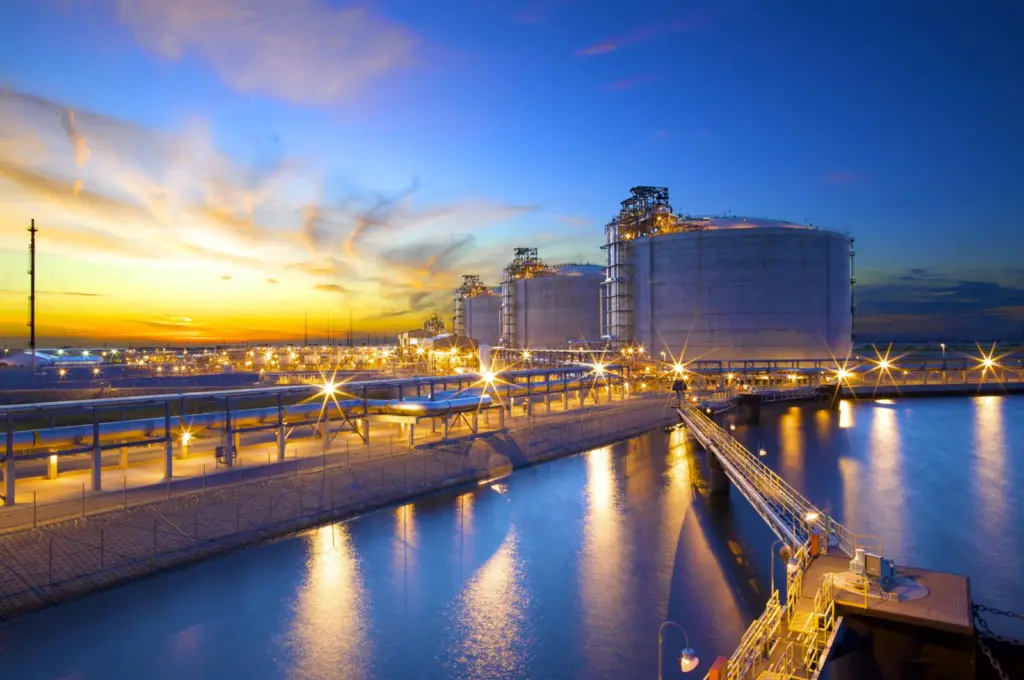 Commercial operations at Train 2 of Cameron LNG liquefaction-export terminal in Hackberry, Louisiana, began on 2 March 2020. (Picture courtesy of Sempra, photo credit: Lonnie Duka)