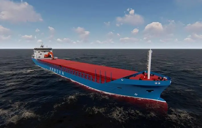 Westcon Power & Automation has selected Corvus Energy to supply the battery for the hybrid coastal bulk carrier being built in China for Arriva Shipping Photo: Arriva Shipping