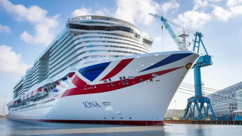 Iona, German-built for iconic British brand.(credit: Meyer Werft).