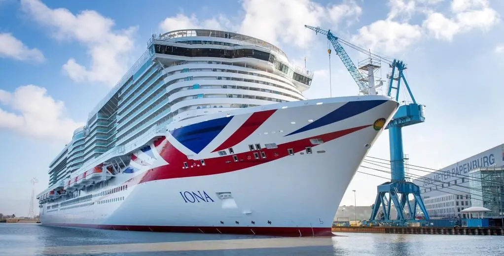 Iona, German-built for iconic British brand.(credit: Meyer Werft).