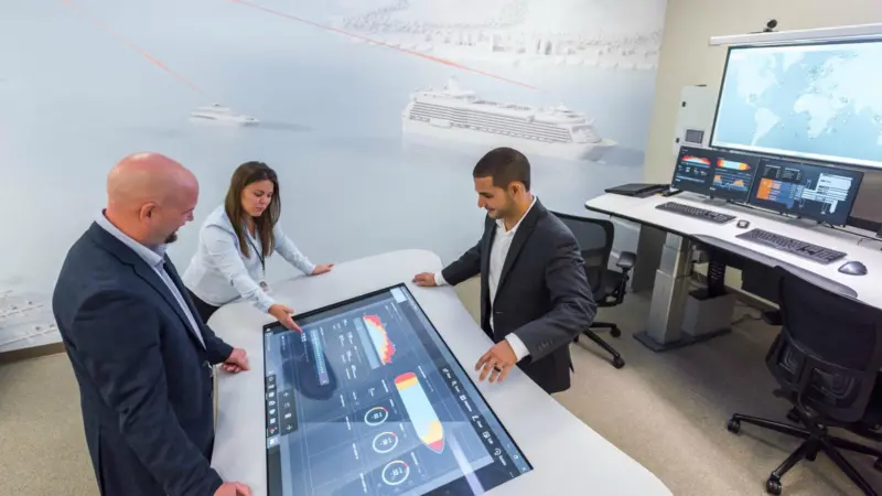 ABB offers round the clock maintenance services from ABB Ability Collaborative Operations Centers