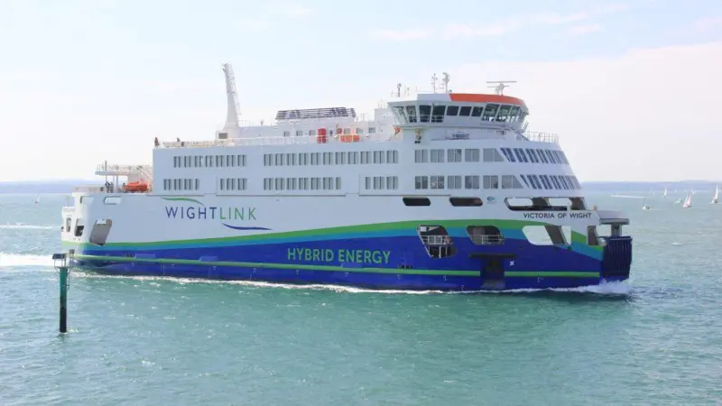 The Victoria of Wight ferry forms one of the case studies for the UK-funded study (picture courtesy Wightlink)