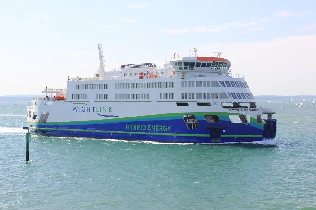 The Victoria of Wight ferry forms one of the case studies for the UK-funded study (picture courtesy Wightlink)