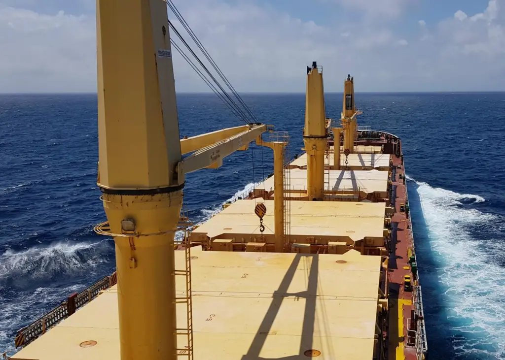 Bulk carrier, ‘M/V Trudy’, part of MINSHIP’s managed fleet Photo: MINSHIP
