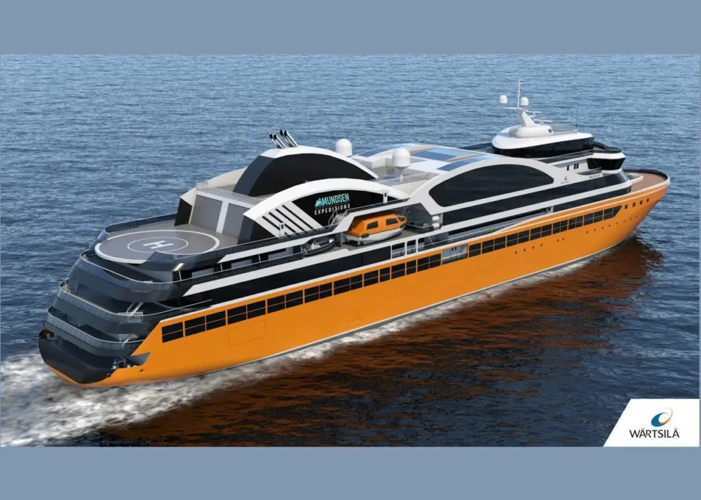 Amundsen Expeditions’ Wärtsilä-designed expedition cruise vessels will operate in challenging polar and tropical conditions Photo: Wärtsilä