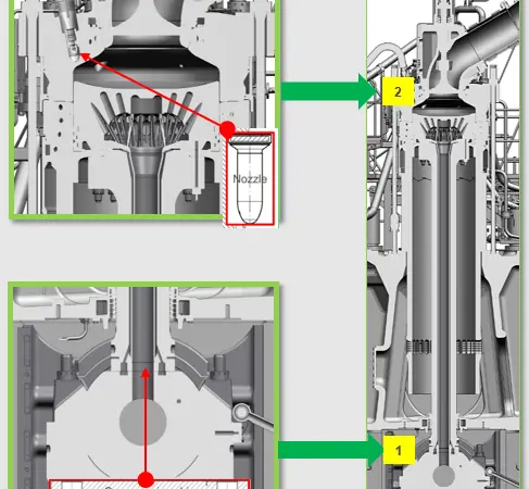 The Wärtsilä Fuel Efficiency Boost is based on two-stroke engine optimisation technology. (Copyright Wärtsilä)