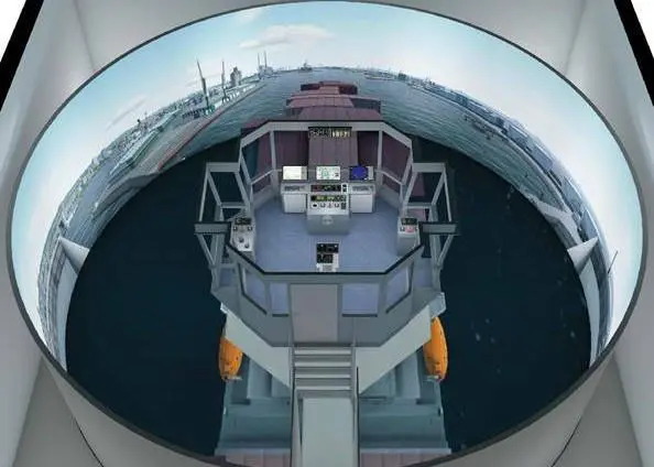 The new Wärtsilä simulator will provide realistic training for pilots at the Le Havre pilot station Photo: Wärtsilä