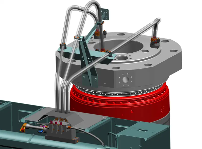 The upgraded Wärtsilä FuelFlex ICU supports the burning of low-sulphur fuels in RT-flex two-stroke diesel engines. (Copyright: Wärtsilä)