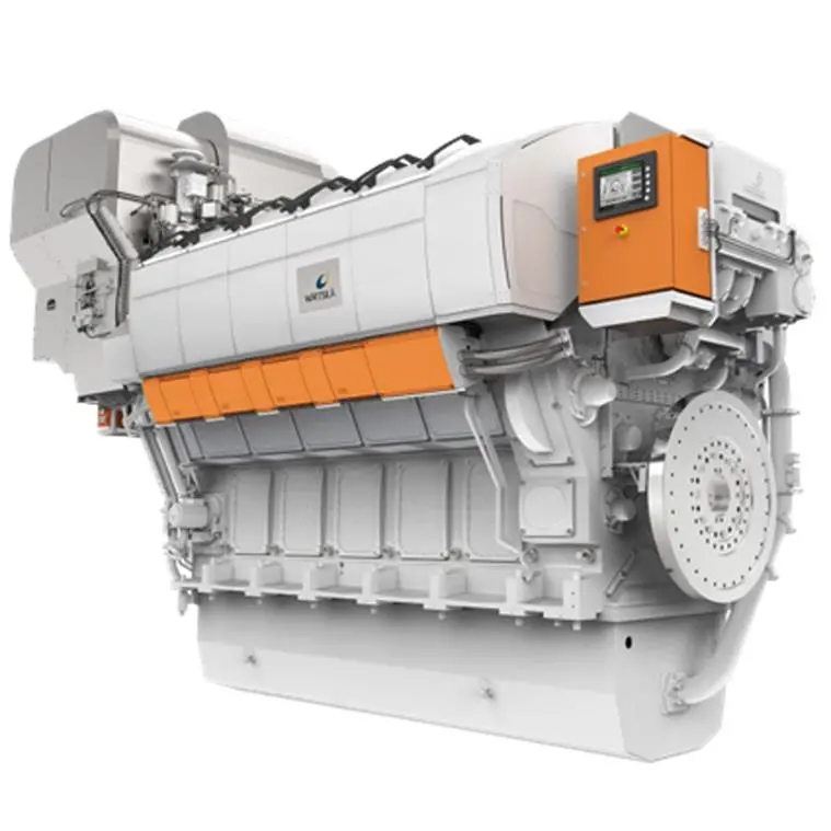 The Wärtsilä 31 medium-speed four-stroke has been designed for fuel adaptability. Image: Wärtsilä