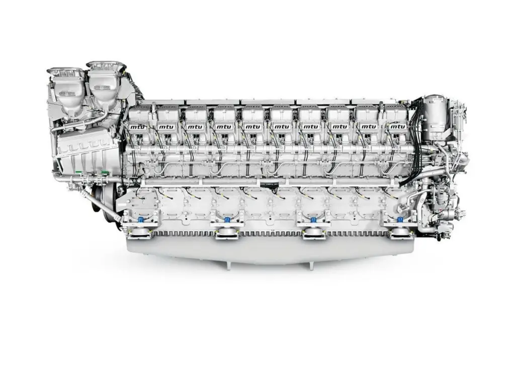 Rolls-Royce MTU 20V 8000 M71 Photo: Rolls-Royce