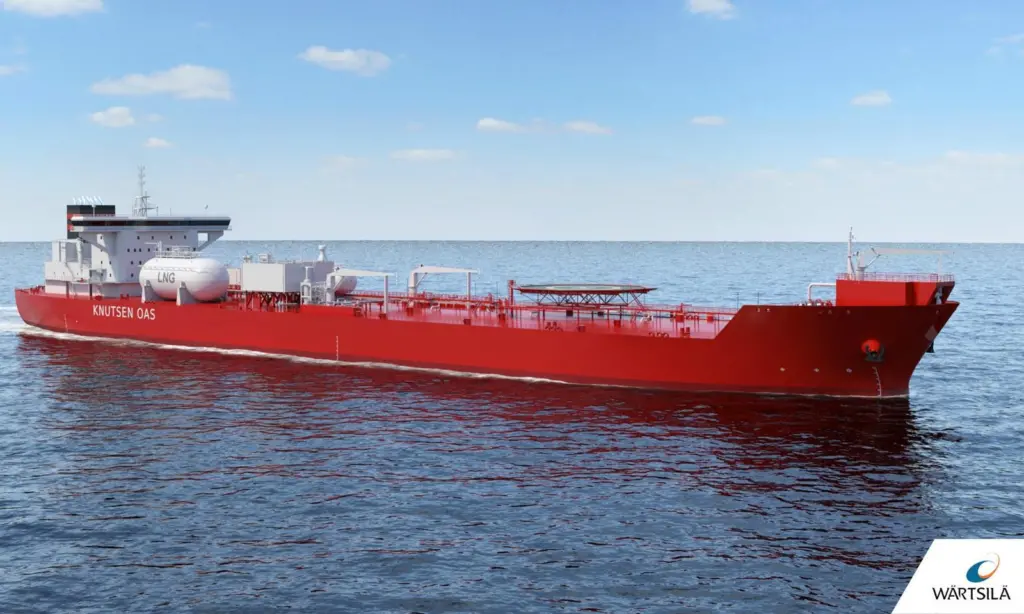 The two new shuttle tankers for the KNOT Group will feature Wärtsilä’s unique technology combining VOC recovery with an LNG fuel gas supply system.