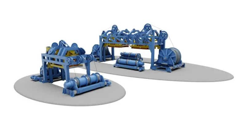 The new LARS solution Photo: Kongsberg Maritime
