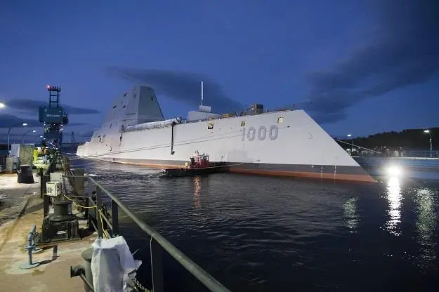 The US Navy's new stealth destroyer, the USS Zumwalt, is its first fully-electric power and propulsion vessel.