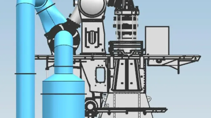 WinGD's iCER solution can be installed with the exhaust gas cooler at the driving end or the free end. (Image courtesy of WinGD)