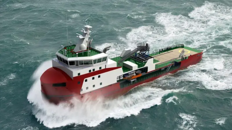 Royal Niestern Sander benefited from Wagenborg Offshore's operational experience during the development of the walk to work vessel design. (Image: Royal Niestern Sander)