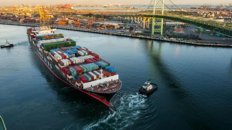 The Port of Los Angeles. (Courtesy of Port of Los Angeles)