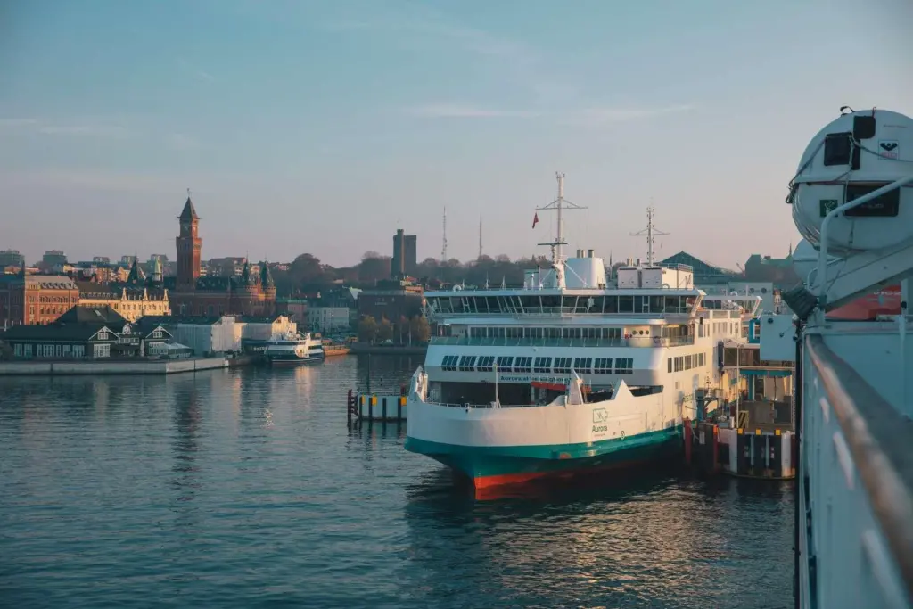 A narrowly restrictive EEXI approach would risk penalising early adopters, such as ForSeas' battery-powered 'Aurora' (pictured in Helsingborg). (Image: ForSea Ferries, Photographer/Anders Ebefeldt)