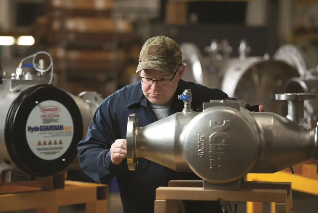 The Hyde GUARDIAN-US (Universal Service) has now been awarded type approval by the US Coast Guard. (Image: Hyde Marine)