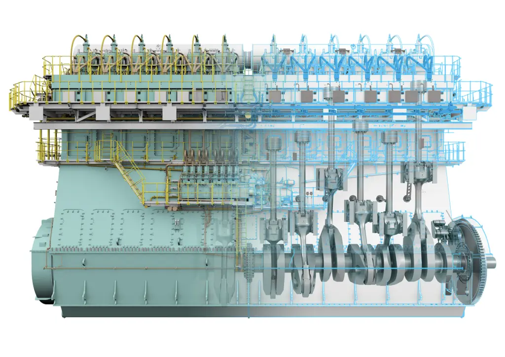 WinGD has released revised guidance for cylinder oil selection and use. (Image: WinGD)