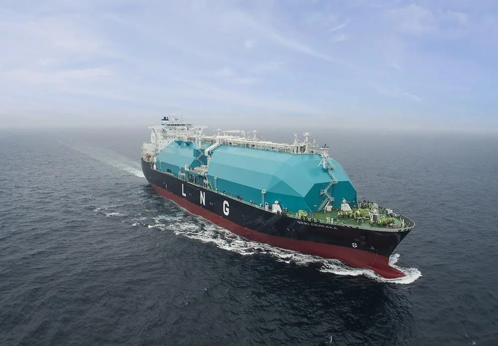 MISC will become the third owner of VLEC tonnage when 6 VLECs under construction in South Korea are delivered later this year. (Image: MISC owned and operated LNG carrier Seri Cempaka, credit: MISC Berhad)