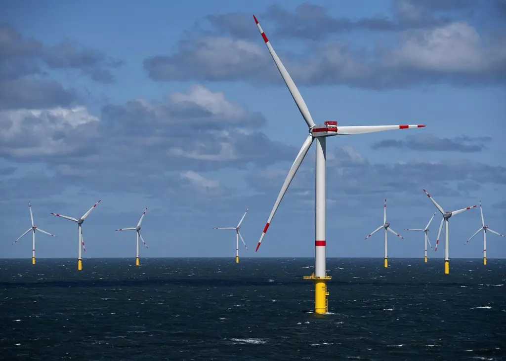 Siemens Gamesa is to service Germany’s newest offshore wind farm Photo: Siemens Gamesa