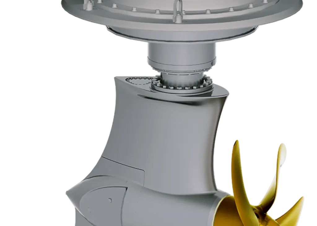 Schottel plans to launch smaller sized variants of its M-series of medium-sized azimuth thrusters (Image: SCHOTTEL)