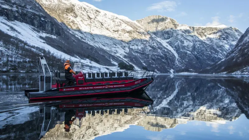 The fully-electric workboat Evoy 1 features an ABB HES880 drive. (Image: ABB)
