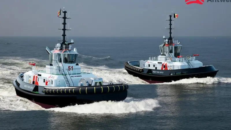 Damen is supplying two RSD Tugs 2513 to the Port of Antwerp Photo: Damen Shipyards Group