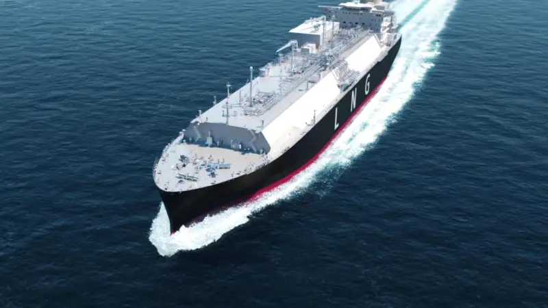 The six new 174,000 cbm LNG carriers destined for long-term charter to Shell will feature dual-fuel X-DF engines. (Image: Shell)