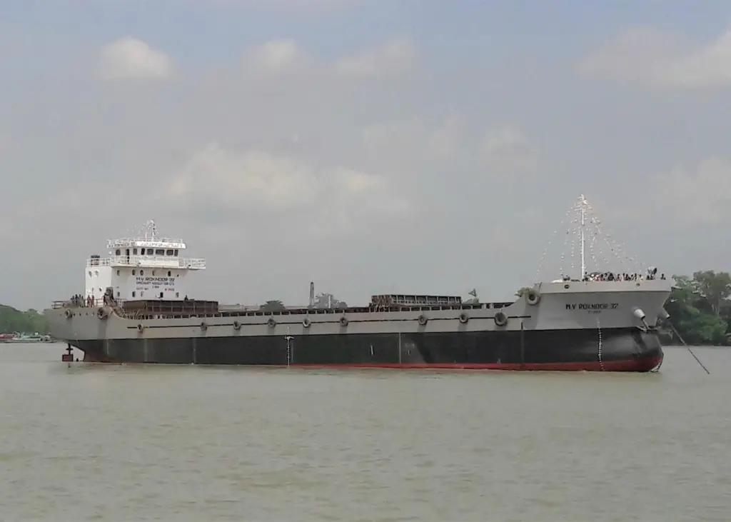 Unichart Navigation Limited's 3,200dwt ROKNOOR-32 General Cargo vessel is the first Bangladesh-flagged vessel to be constructed under IRClass. (Image: IRClass)
