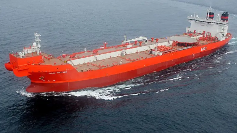 The two new shuttle tankers for the KNOT Group will feature MHI-MME VOC-burning auxiliary boilers and a steam turbo genset. (Image: KNOT)