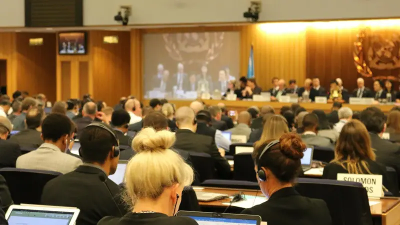The study's terms of reference were agreed at MEPC 74 by the IMO. (Image: International Maritime Organization)