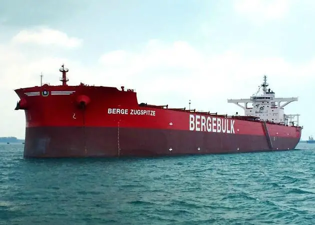 Conducting the annual survey on board the ‘Berge Zugspitze’ was not possible this spring Photo: DNV GL