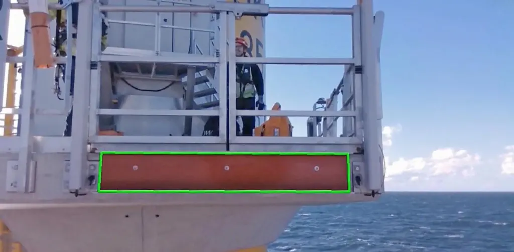 The detection of the docking area is video based. (Copyright: Bosch Rexroth AG)