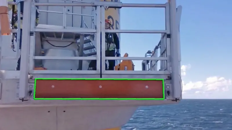 The detection of the docking area is video based. (Copyright: Bosch Rexroth AG)