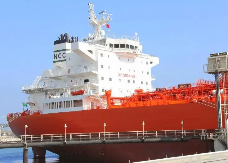 The order will extend Bahri's fleet of chemical tankers to 44 (credit: Bahri)