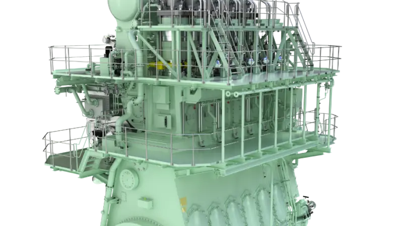 MAN ES is on track to deliver its first low-pressure ME-GA engine by the end of 2021 (credit: MAN ES)