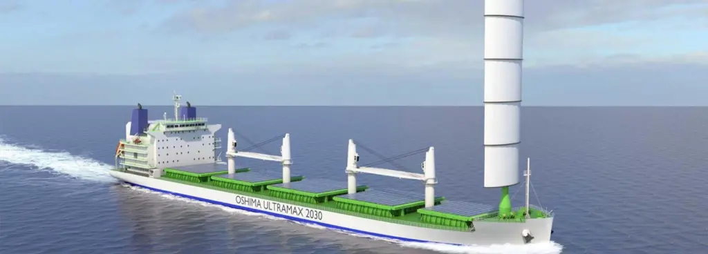 Innovative concepts exist to help bulk carriers meet EEDI Phase 3 (Image: Wärtsilä/Oshima)
