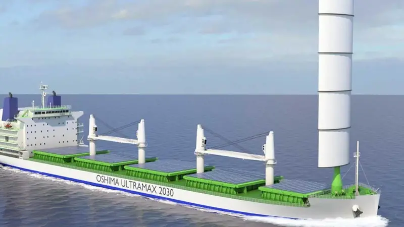 Innovative concepts exist to help bulk carriers meet EEDI Phase 3 (Image: Wärtsilä/Oshima)