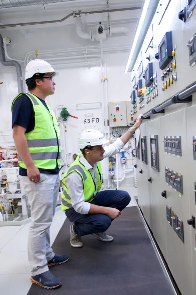 An installation of a completely integrated automation system (IAS) can be completed in around a week, and offers new capabilities for improved vessel efficiency, said Børge Nogva, President of Høglund Marine Solutions. (Image: Høglund Marine Solutions)