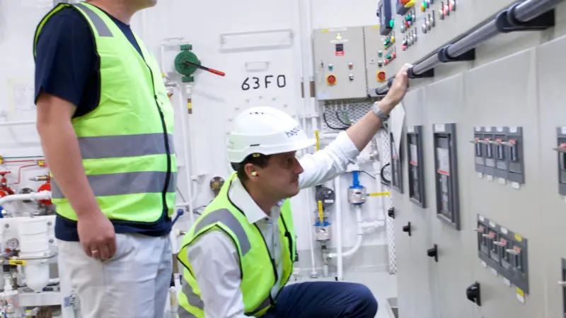 An installation of a completely integrated automation system (IAS) can be completed in around a week, and offers new capabilities for improved vessel efficiency, said Børge Nogva, President of Høglund Marine Solutions. (Image: Høglund Marine Solutions)
